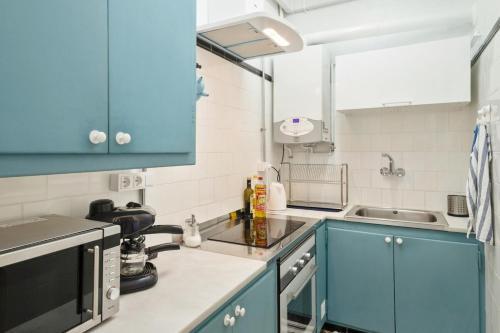 Apartamento Vintage Blue House With Balcony