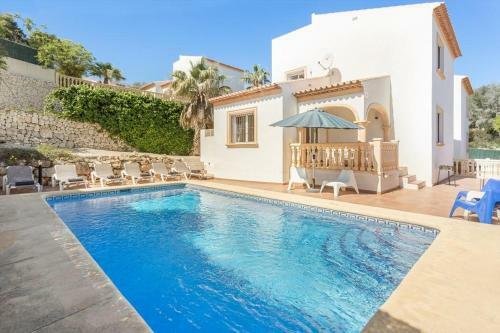 Javea Villa Sleeps 6 Pool Air Con Wifi