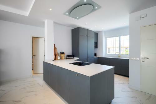 Contemporary Scandinavian Style Open Plan Apartment With 2 Terraces