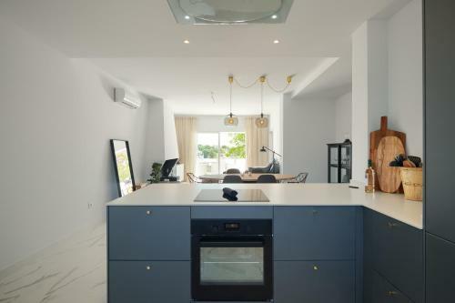 Contemporary Scandinavian Style Open Plan Apartment With 2 Terraces
