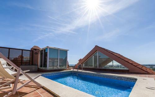 Heated Rooftop Pool Penthouse Views Magna Marbella