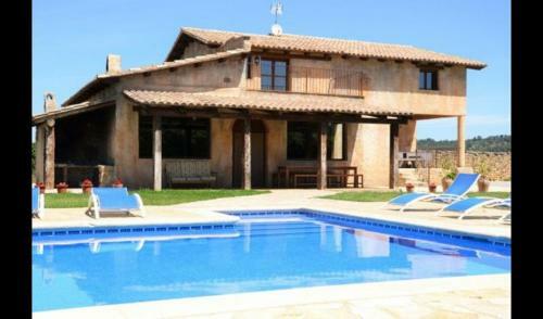 Prat de Comte Villa Sleeps 11 With Pool And Air Con