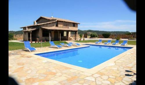 Prat de Comte Villa Sleeps 11 With Pool And Air Con