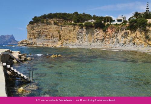Luxury Apartment With Private Pool And Sea Views In Moraira