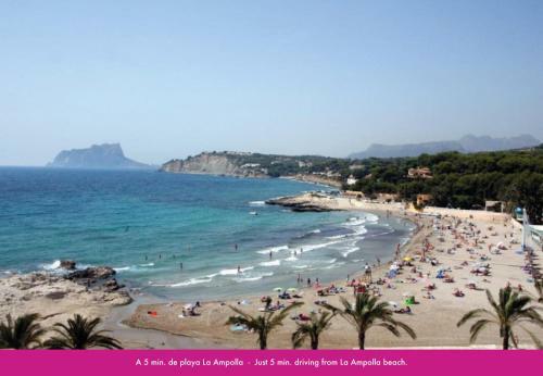 Luxury Apartment With Private Pool And Sea Views In Moraira