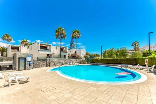 Apartamento Con Piscina, Cerca de Playa En Tenerife Sur