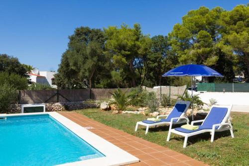 Cala Galdana Villa Sleeps 8 With Pool Air Con And Wifi