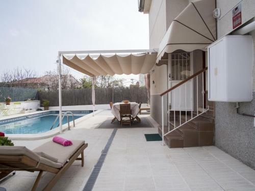 Elegant Apartment In Calafell With Swimming Pool