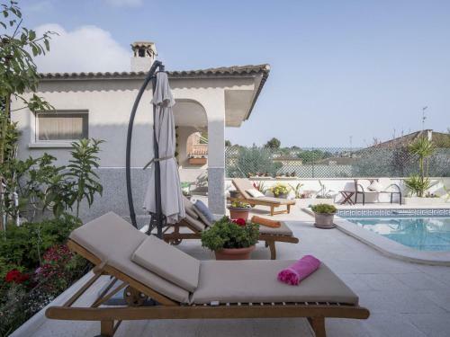 Elegant Apartment In Calafell With Swimming Pool