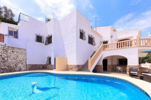 Xabia Villa Sleeps 12 Pool Wifi