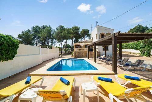 Xabia Villa Sleeps 6 Pool Wifi