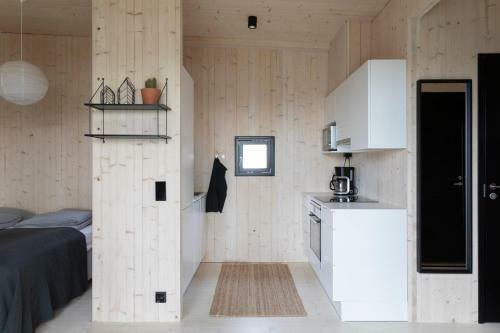 Apartamento Peaceful Scandinavian Tiny House Near Airport