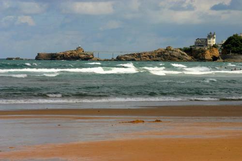 Apartamento Oc�ane Plage Cote Des Basques Par Ascenseur Parking