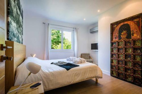 Panorama Keyweek Mountain View Villa Fireplace Pool And Sauna In Bidart