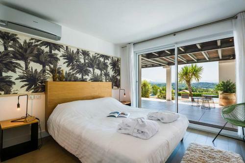 Panorama Keyweek Mountain View Villa Fireplace Pool And Sauna In Bidart