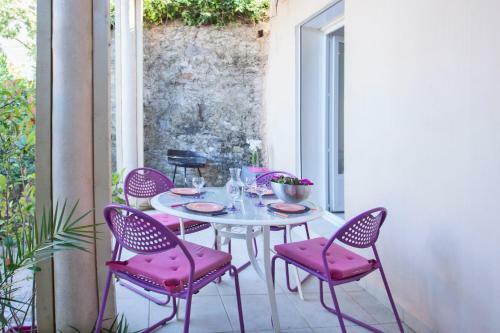 Casa Estel - Blue Apartment In Downtown Of Erbalunga