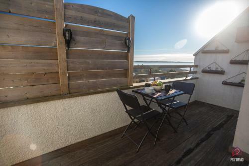 Apartamento Plage Du Moulin Blanc - Vue Mer - Oc�anopolis