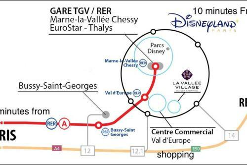 Arl Apartments - Studio Neuf Avec Terrasse Proche Disneyland-paris