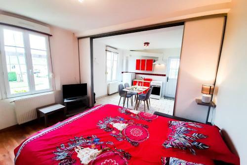 Apartamento Large Studio 10 Minutes From Amboise #calme #jardin