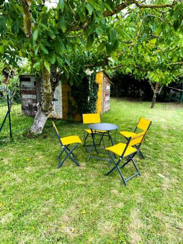 Apartamento Large Studio 10 Minutes From Amboise #calme #jardin