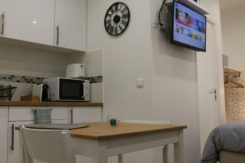 Apartamento Studio Cosy Grey Modern And Calm 25min Paris