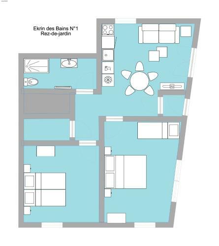 Apartamento L'ekrin Des Bains