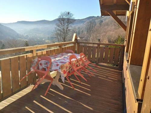 Chalet In Lovely, Rich Forest Setting With A Beautiful View