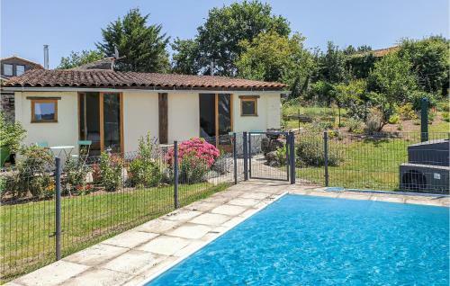 Beautiful Home In St Hilaire de Voust With 2 Bedrooms