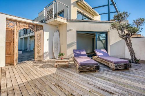 Villa Athena - 400 M2, Sur La Plage