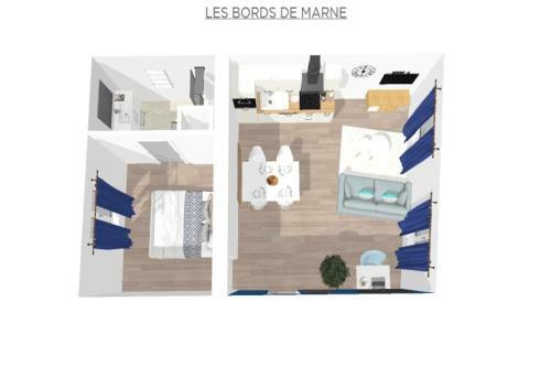 Apartamento Disneyland-paris-hyper Centre-vue Sur Marne
