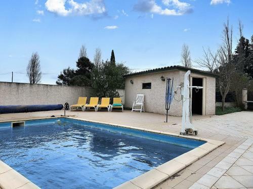 Appealing Villa In Ouveillan With Private Pool