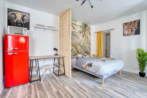 Apartamento Jungle Chic Studio 27m� 5min Gare de Pontoise