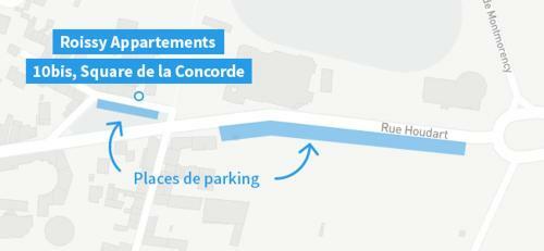 Apartamento Roissy Appartements