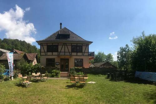 Hostal Chambre Double Dans Auberge Alsacienne