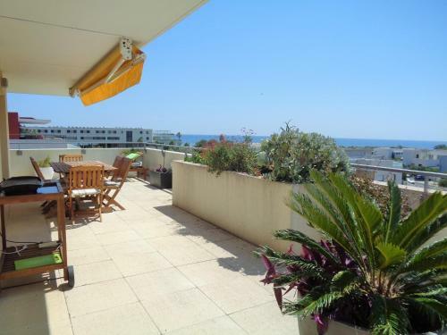 Apartamento 3 Chambres, Pkg, Large Terrasse, Quartier Plage