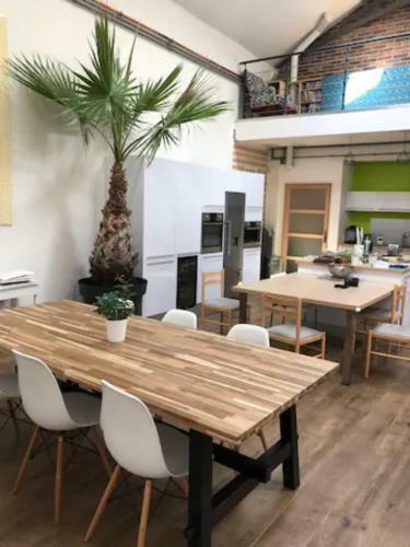Apartamento Loft Au Coeur de Tours Avec Parking S�curis�