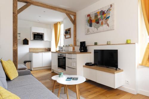 Apartamento Le Villers-cosy Hyper Centre-wifi-50m Plage !!