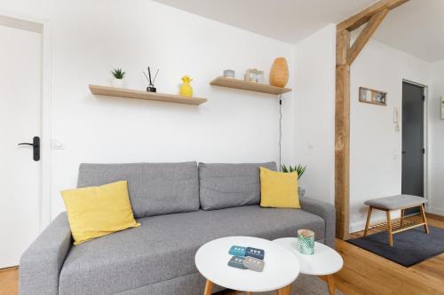 Apartamento Le Villers-cosy Hyper Centre-wifi-50m Plage !!