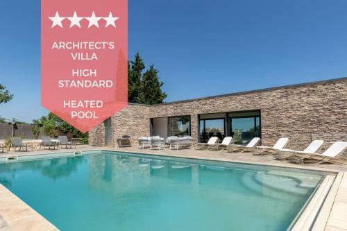 Coup de Coeur Villa D'architecte Avec Piscine Chauff�e Pour 10 !
