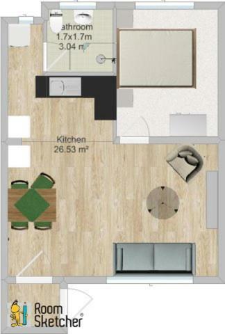 Charming 1 Bed Riverside Apartment