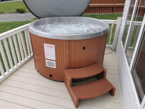 Stylish Lodge Set In The Sand Le Mere Holiday Park