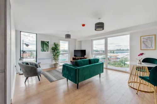 1 Bed Modern Apartment In A Converted Mill