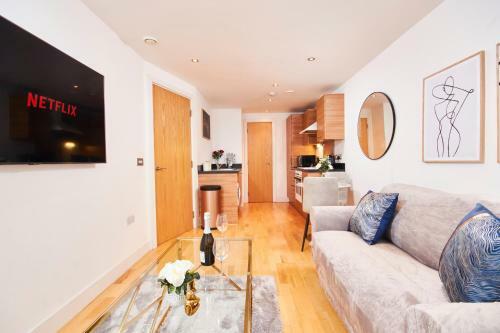 Apartamento Deluxe City Centre Apt Balcony View& Free Parking!