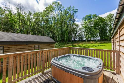 Squirrel Lodge 41 With Hot Tub Newton Stewart