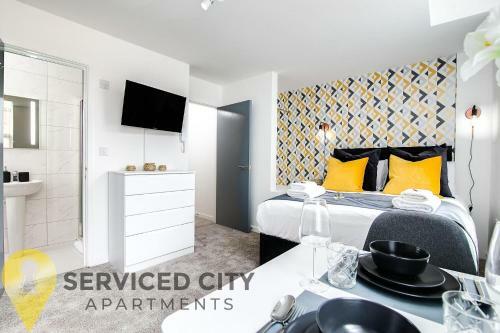 Apartamento Sca-stunning Wolverhampton Studio 2