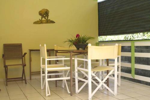 Bungalow With 2 Bedrooms In Sainte Rose With Shared Pool Terrace And Wifi