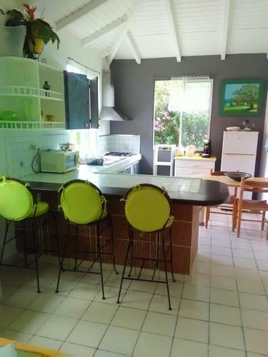 Bungalow With 2 Bedrooms In Sainte Rose With Shared Pool Terrace And Wifi