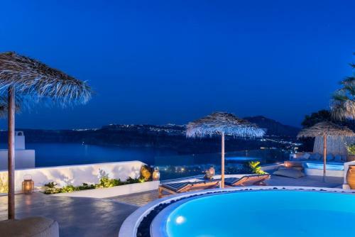 Summer Lovers Villa Private Pool Hot Tub Panoramic Caldera View