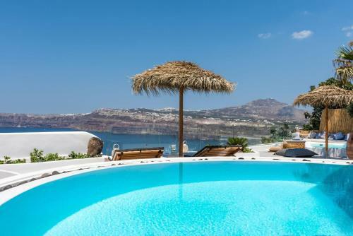 Summer Lovers Villa Private Pool Hot Tub Panoramic Caldera View