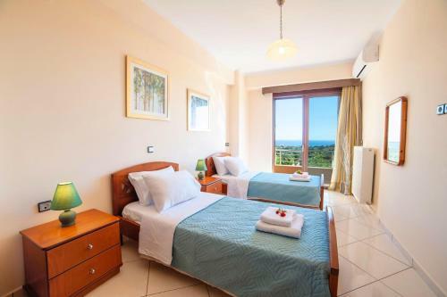 Exceptional Crete Villa Villa Sunlight Sea Views 6 Bedrooms Chania
